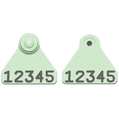 Allflex® Sheep Mini Tags 2 Lines of Custom Numbers - QC Supply - 