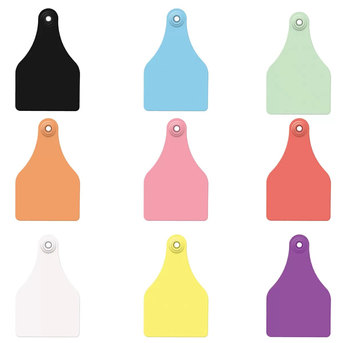 Allflex® Super Maxi Beef & Dairy Blank Ear Tag - 25/Bag - QC Supply - 