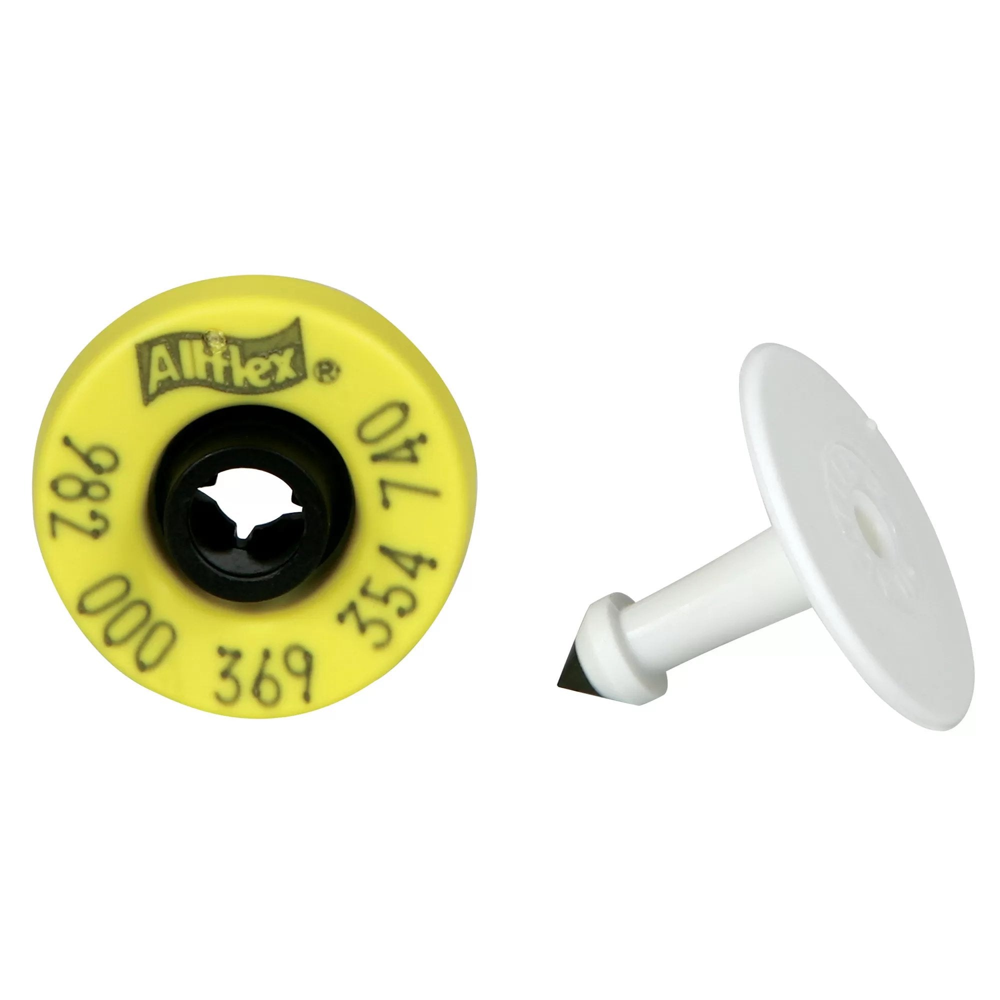 Allflex® Yellow HDX Reusable EID Tags - 20/Bag – QC Supply