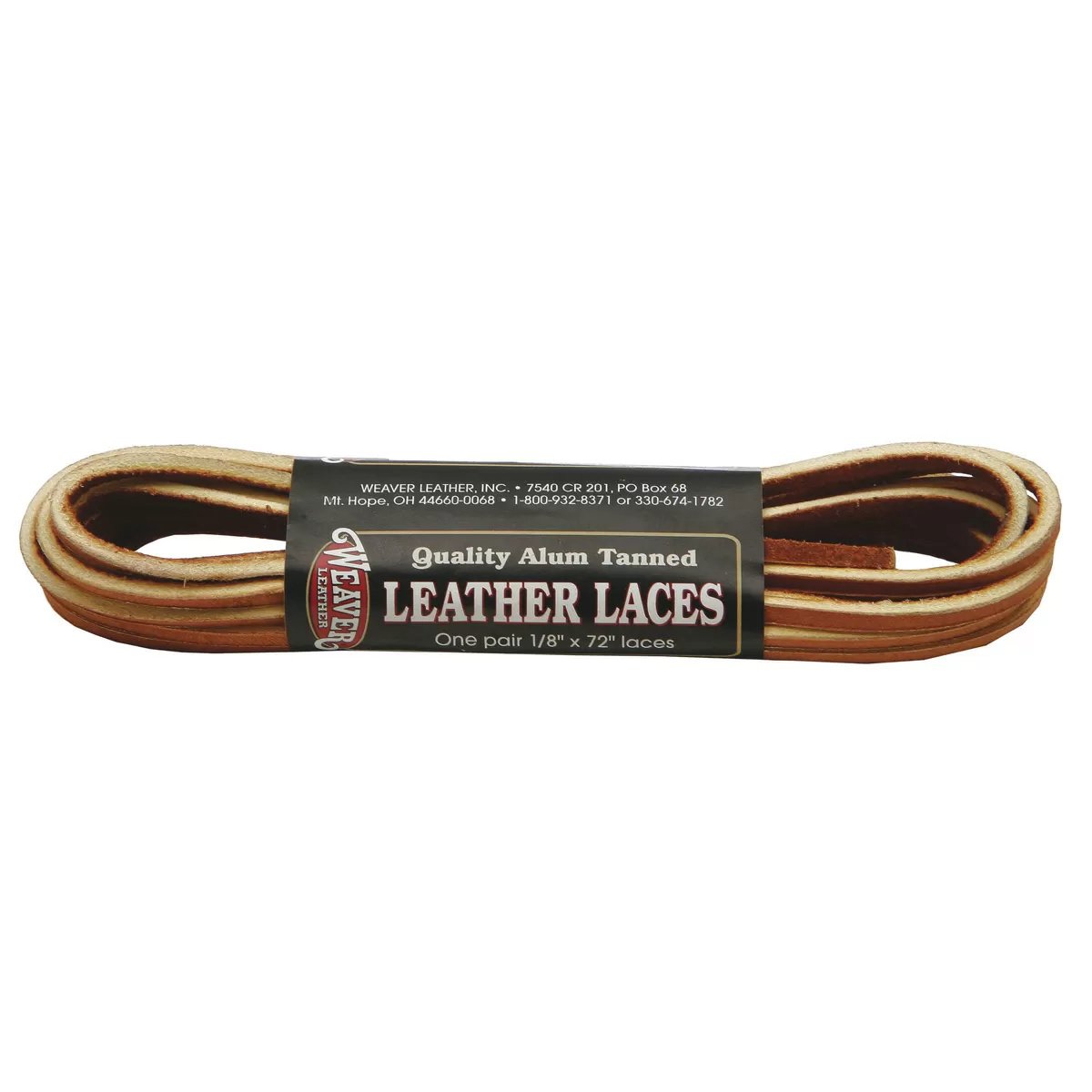 Alum Tanned Leather Laces - QC Supply - 