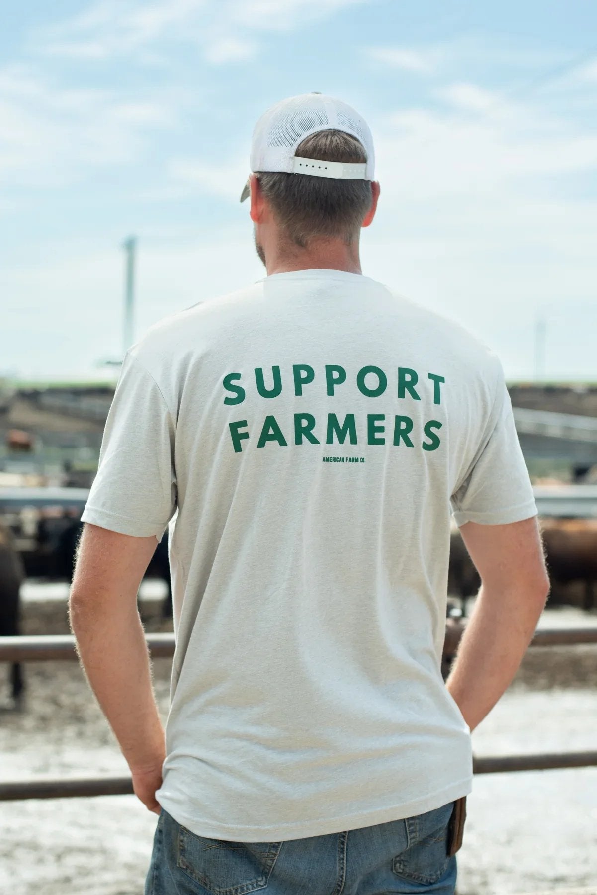 American Farm Co. Support Farmers Corn T-Shirt - QC Supply - 