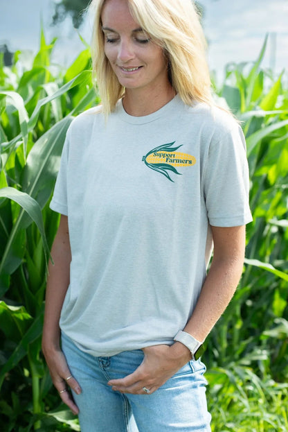 American Farm Co. Support Farmers Corn T-Shirt - QC Supply - 