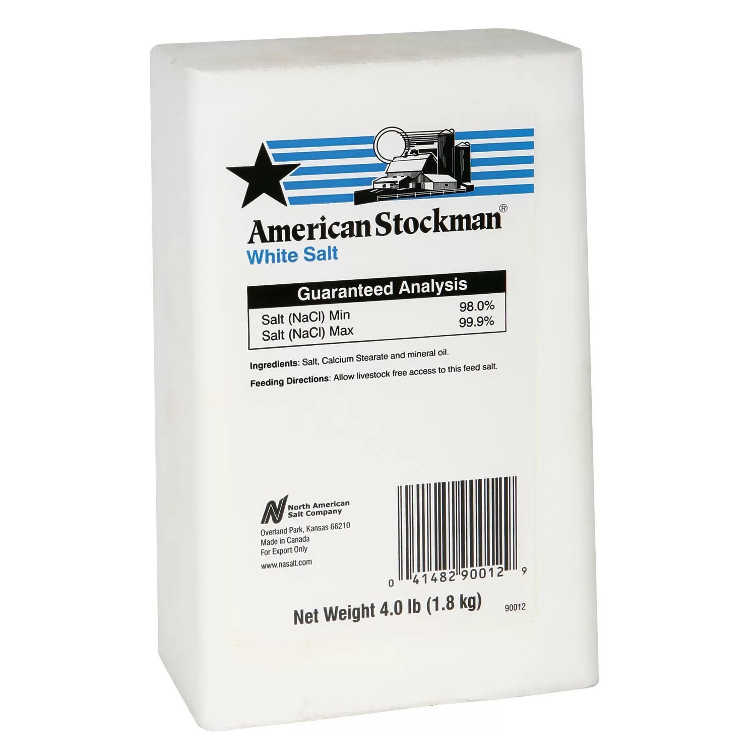American Stockman® Salt (4 Lb) - QC Supply - 