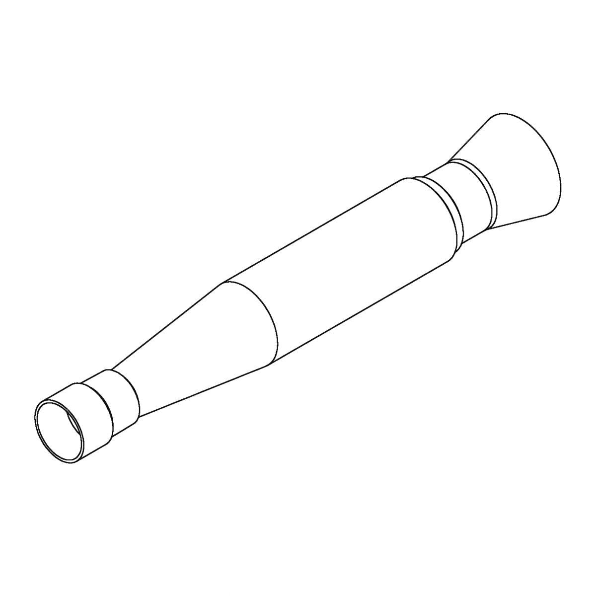 AP® Adjustable Drop Tube - 2 - 3/8" - QC Supply - 