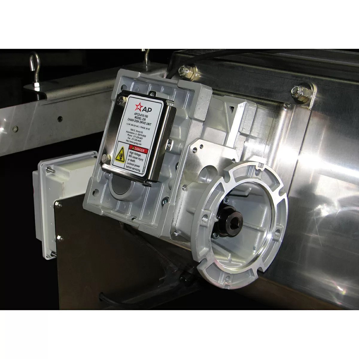 AP® Chain Disk Motor & Gearbox - QC Supply - 