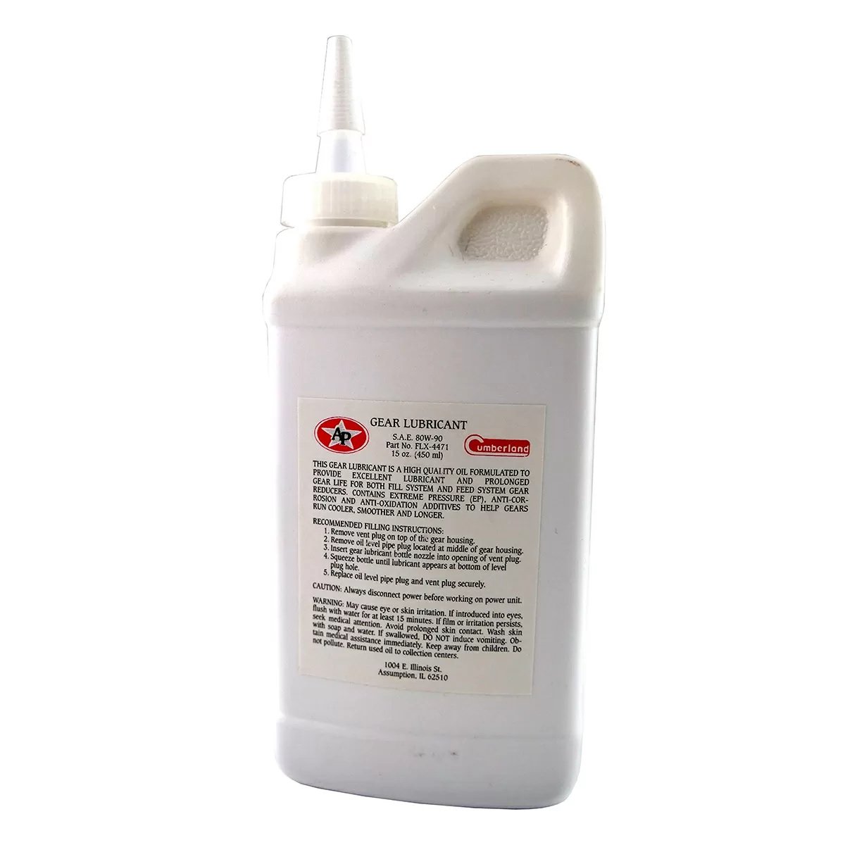 AP® Cumberland® Gear Lubricant - 15 oz Bottle - QC Supply - 