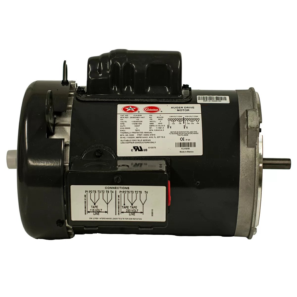 AP® Flex - Flo Auger Motor - 1/2 HP - QC Supply - 