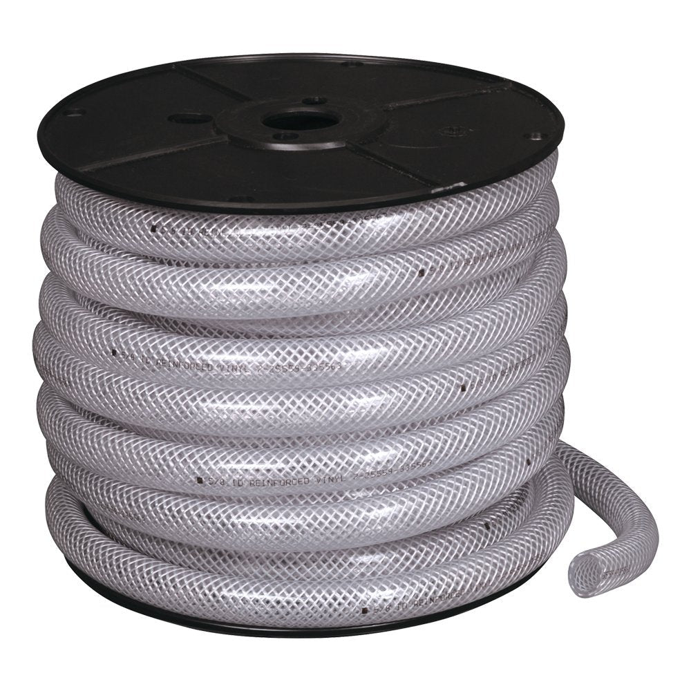 Apache Clear Vinyl PVC Reinforced - 5/8" - QC Supply - 