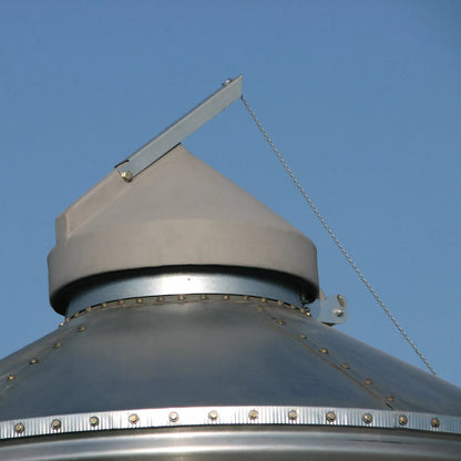 AP/Cumberland Bulk Feed Tank RetroFit Lid Without Peak Ring - QC Supply -
