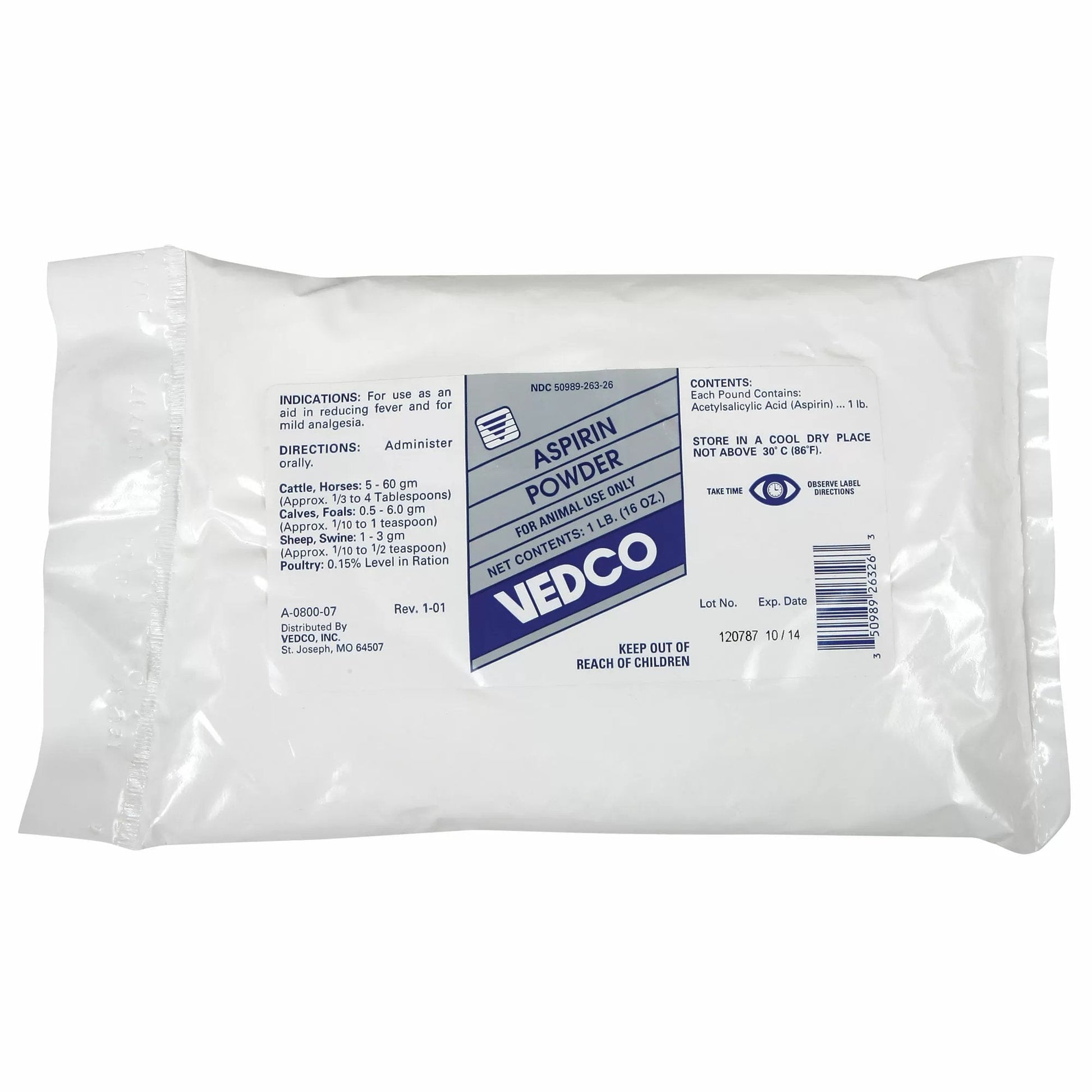 Aspirin Powder - QC Supply - 