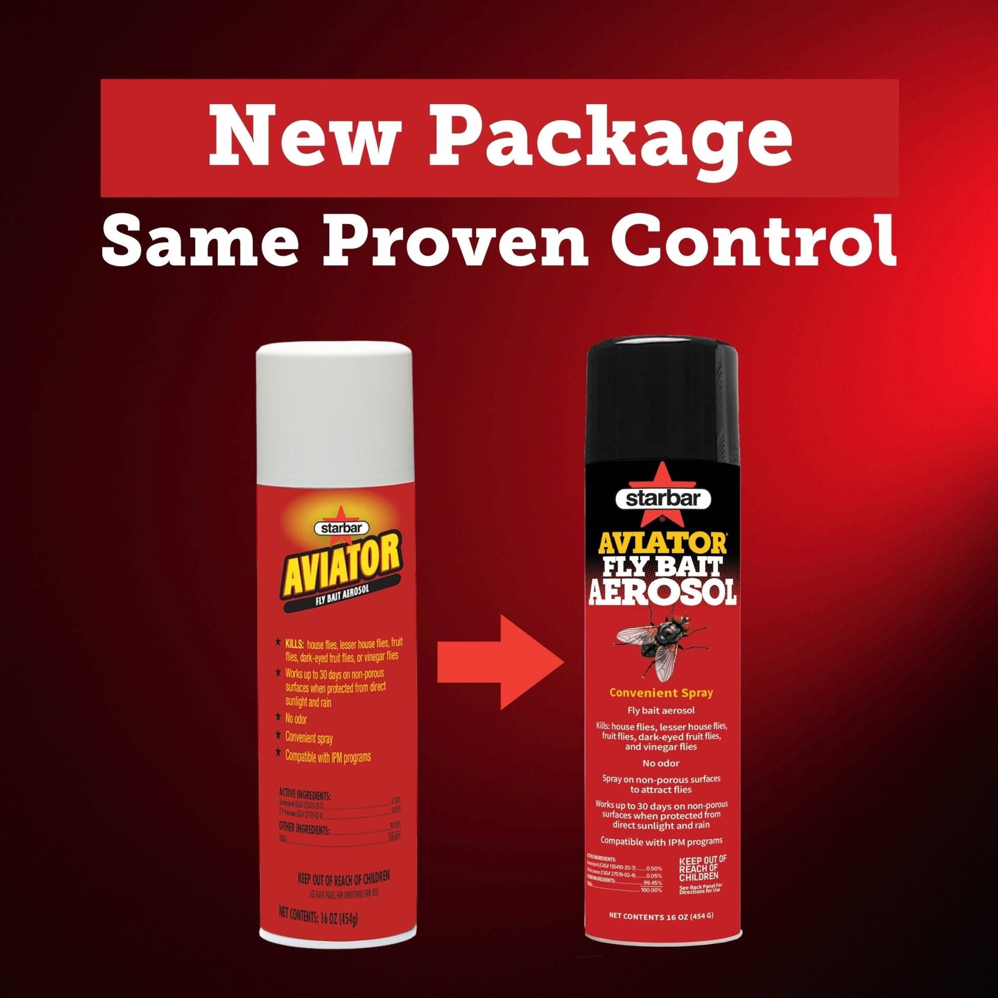 Aviator Fly Bait Aerosol - Case of 12 - QC Supply -