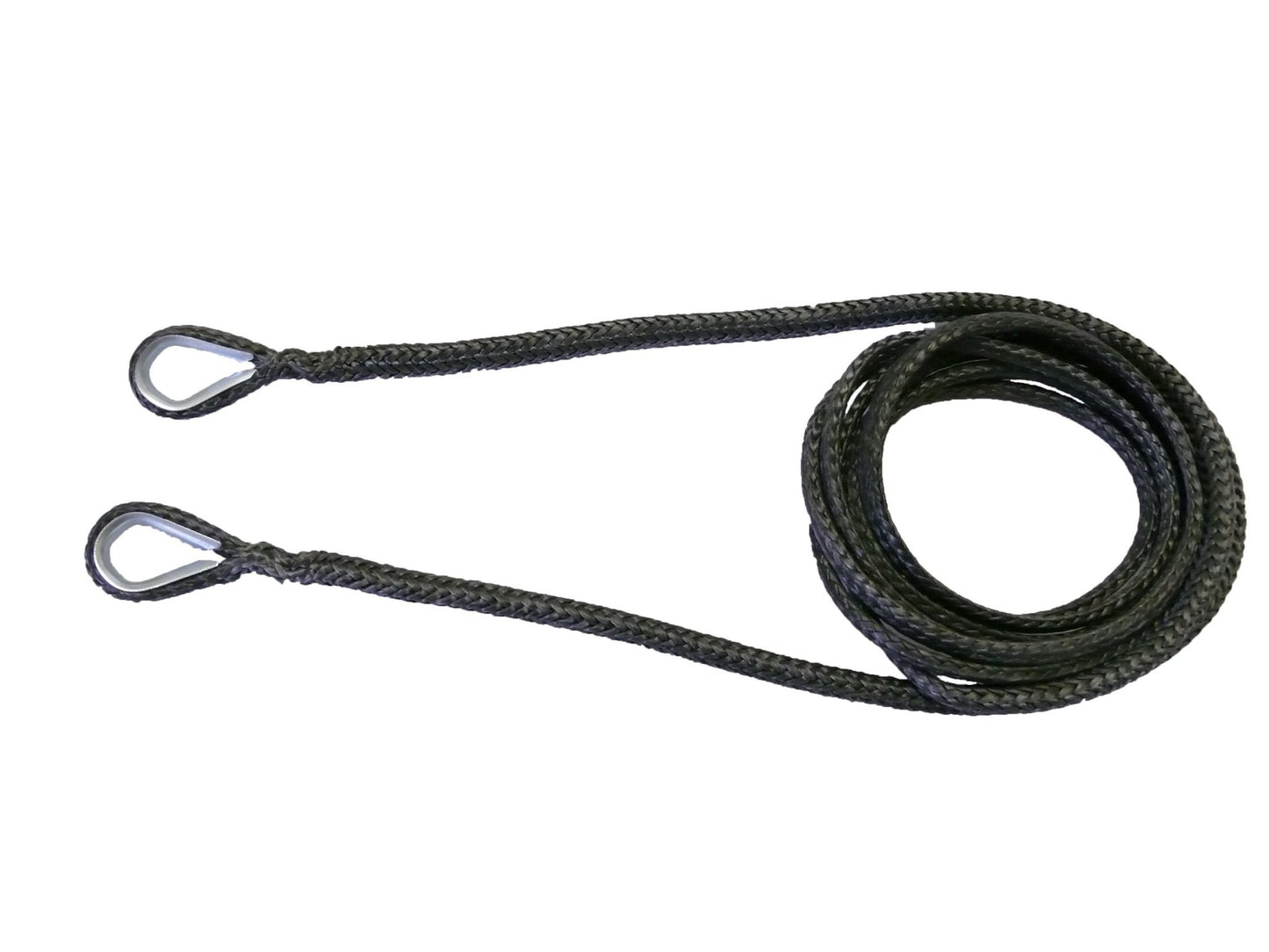 Beesley International Rope Grey 1/4 W/ Thimble End 65Ft - QC Supply -
