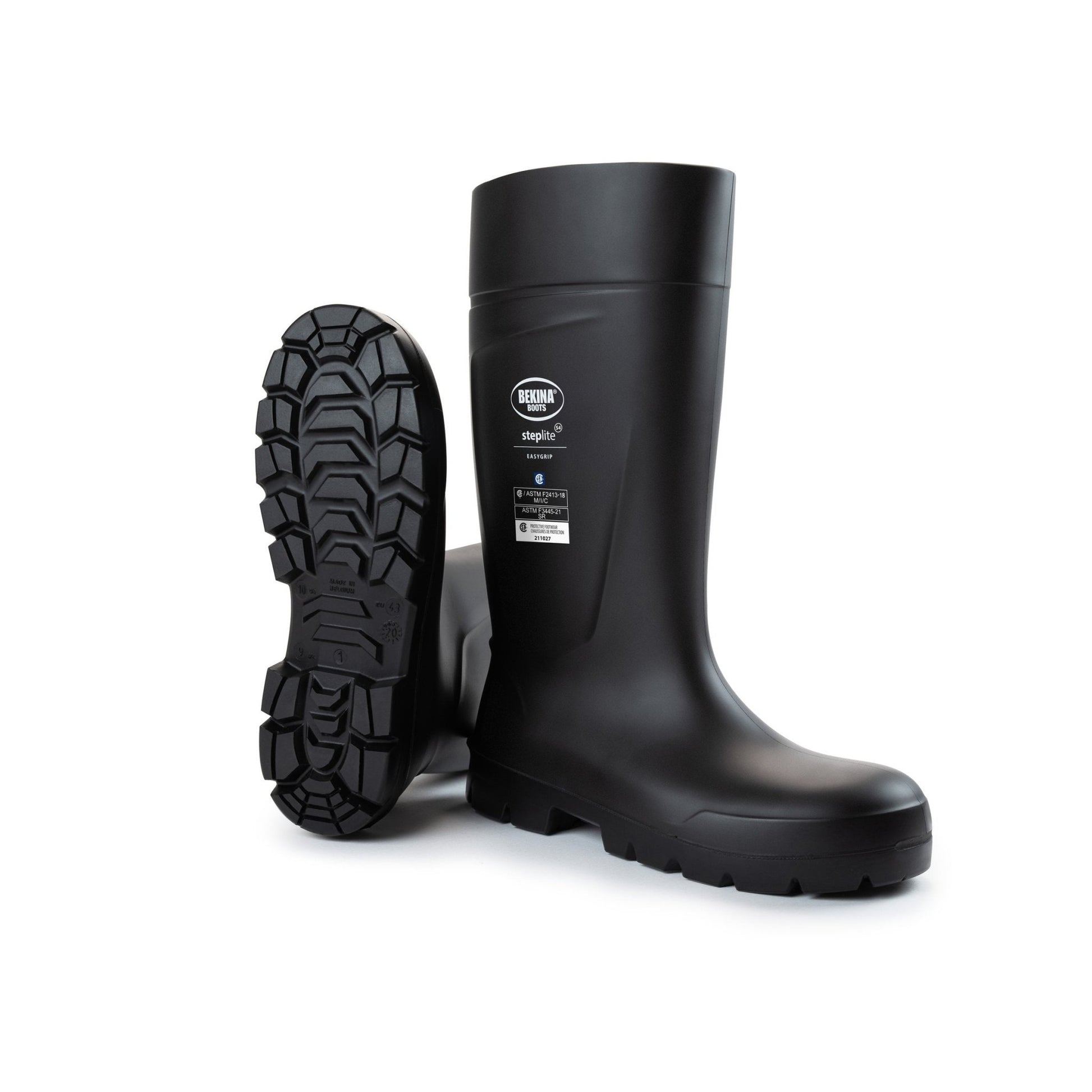 Bekina Steplite® EasyGrip Polyurethane Boots - Steel Toe - QC Supply - 