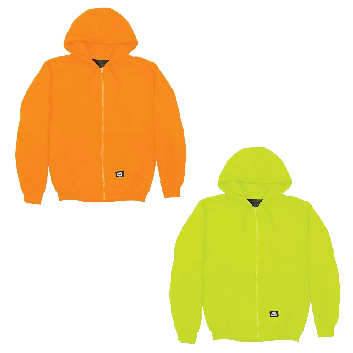 Berne® Heritage Hi - Vis Thermal Lined Hooded Sweatshirt - QC Supply - 