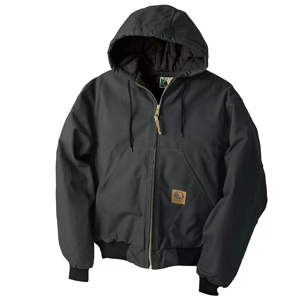 Berne® Quilt Lined Hooded Jacket - QC Supply - 