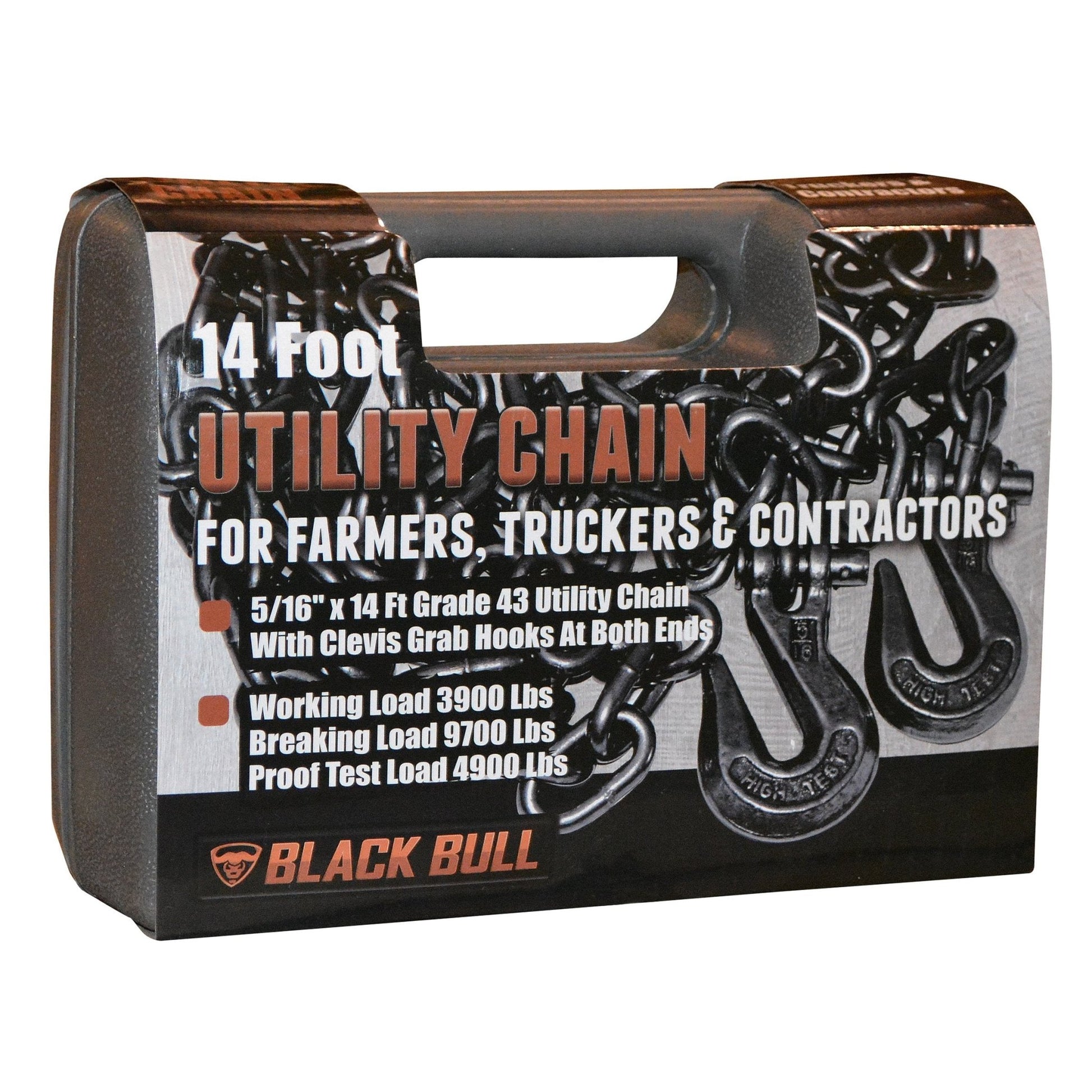 Black Bull 14 Foot Utility Chain - QC Supply - 
