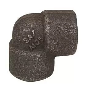 Black Pipe 90Вє Elbow - QC Supply - 