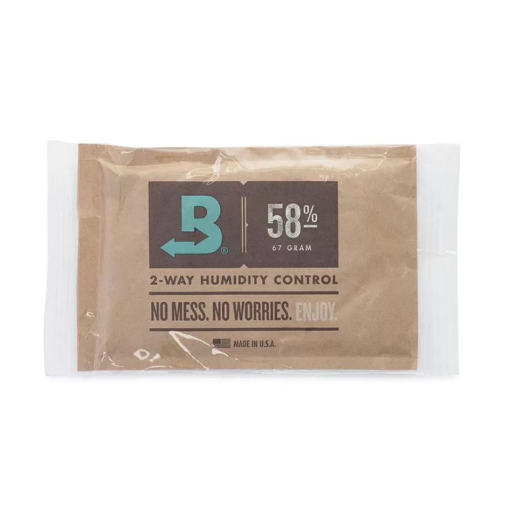 Boveda Two - Way Humidity Control Packets - Size 67, 58% RH - 4 Cases of 20 - QC Supply - 