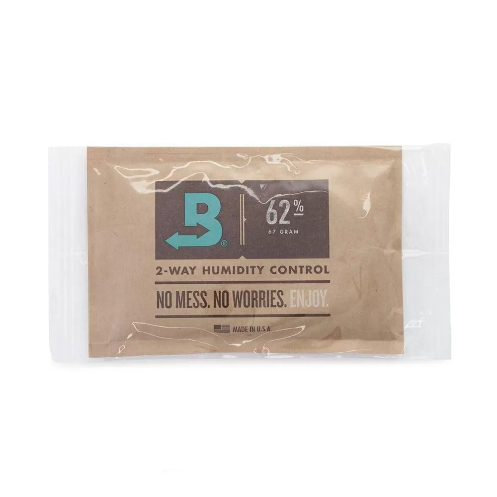 Boveda Two - Way Humidity Control Packets - Size 67, 62% RH - Case of 100 - QC Supply - 