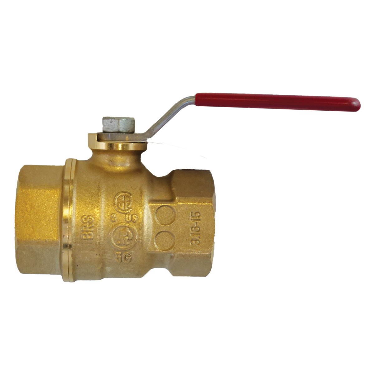 Brass Ball Valve Full Port - QC Supply - 