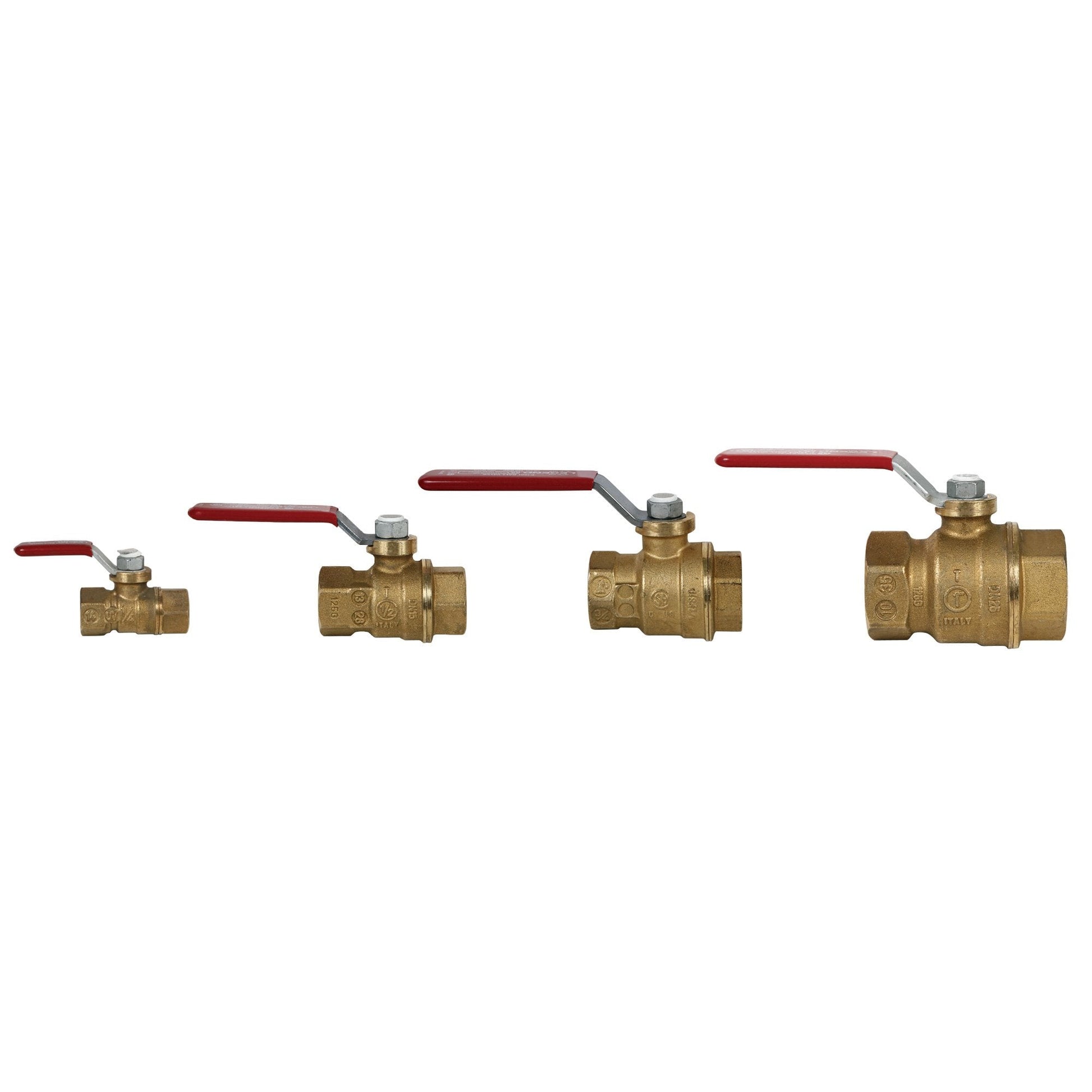 Brass Ball Valve Full Port - QC Supply - 