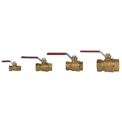 Brass Ball Valve Full Port - QC Supply - 
