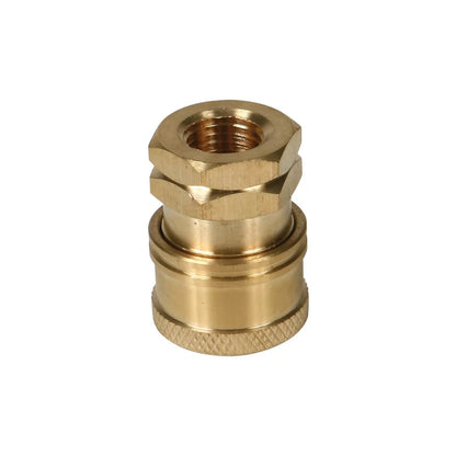 Brass Sockets With Female Thread - QC Supply - 