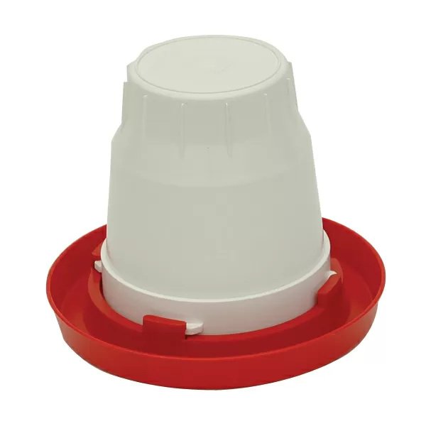 Brower® 1 Gallon Poly Fountain & Base - 12 Pack - QC Supply - 