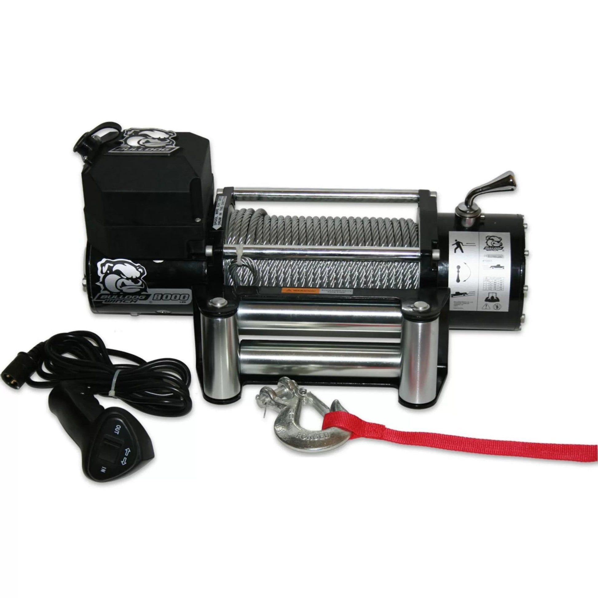 Bulldog® Winch 8,000 lb. Winch with 5.2HP Series Wound Motor - QC Supply - 