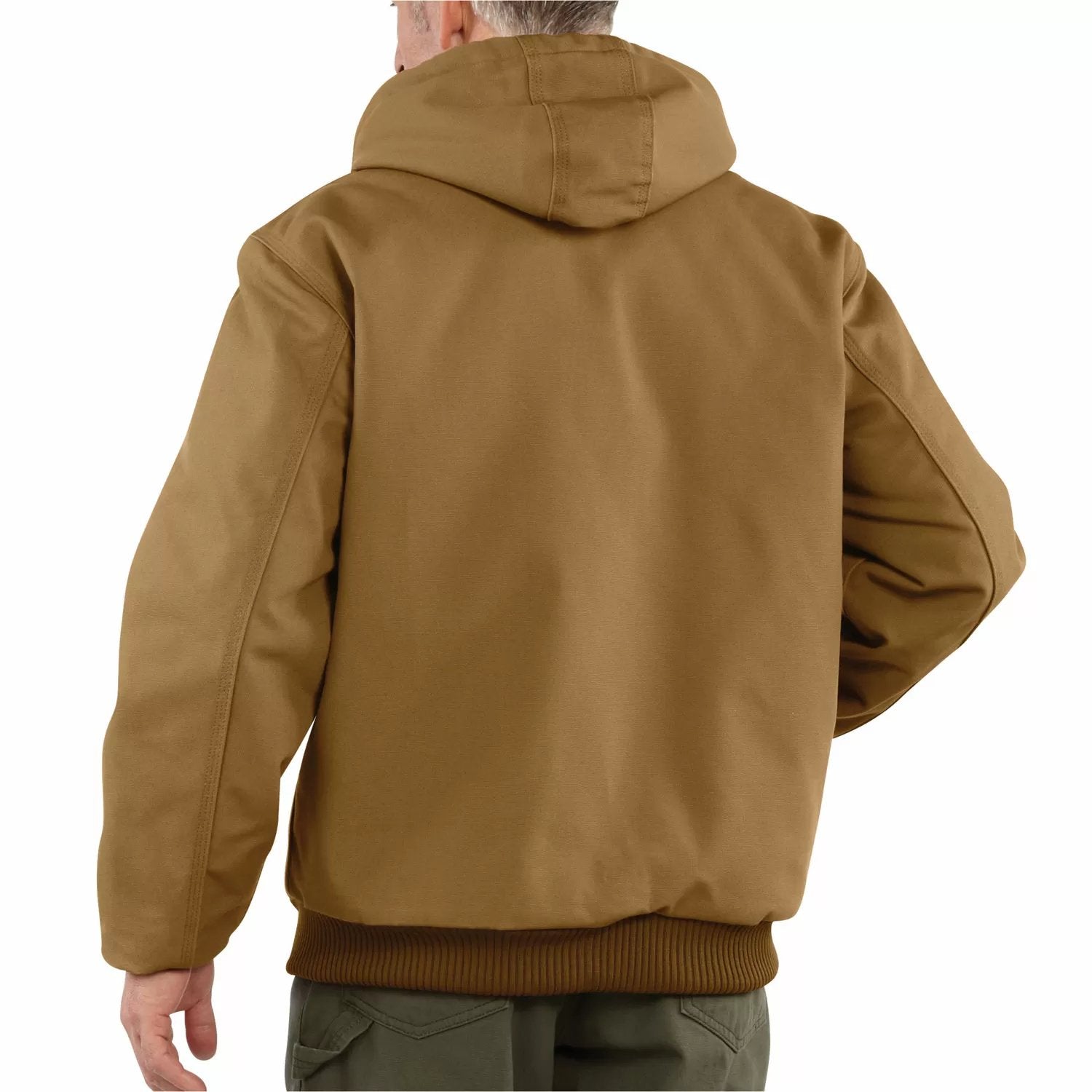 Carhartt® Duck Quilted Flannel Lined Jacket - QC Supply - 