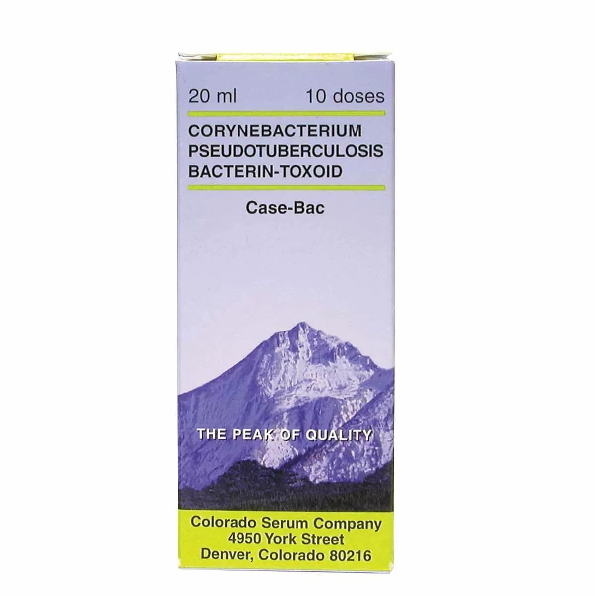 Case - Bac (Colorado Serum) - 10 Dose - QC Supply - 