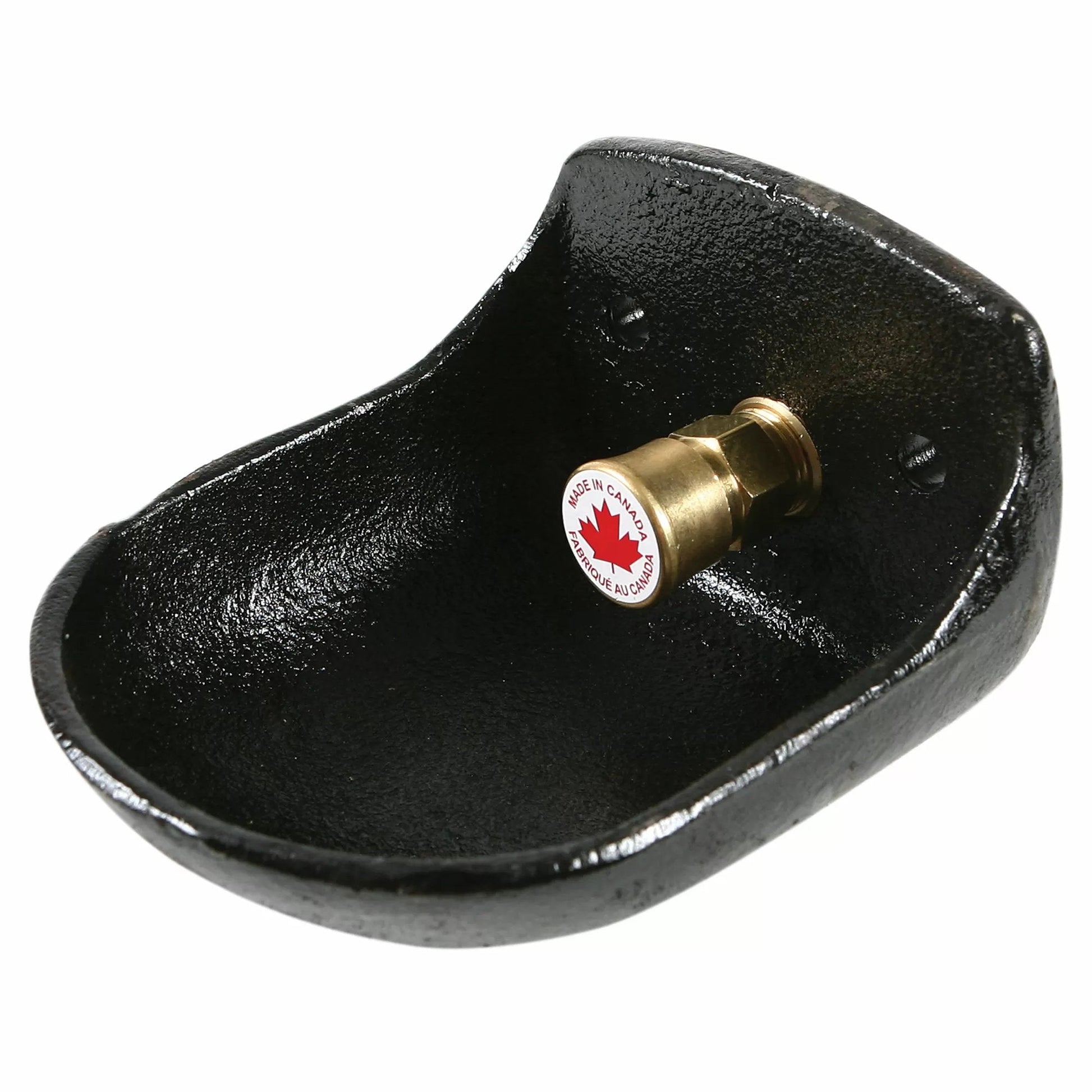Cast Iron Button Cup Waterer - QC Supply - 