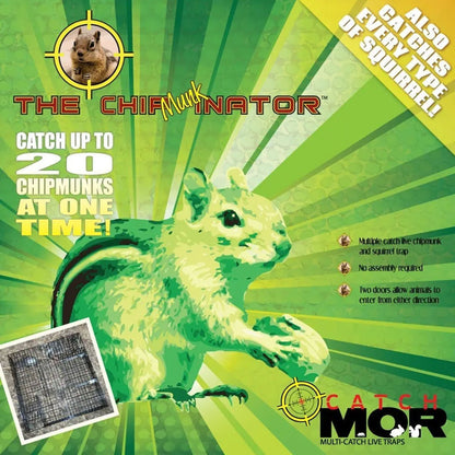 CATCH MOR Chipmunkinator Multi - Catch Chipmunk Trap - QC Supply - 