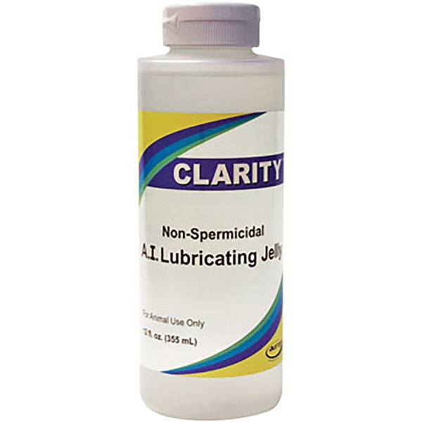CLARITY Non-Spermicidal AI Lubricating Jelly - 12 oz. QC Supply CLARITY Non-Spermicidal AI Lubricating Jelly - 12 oz. QC Supply