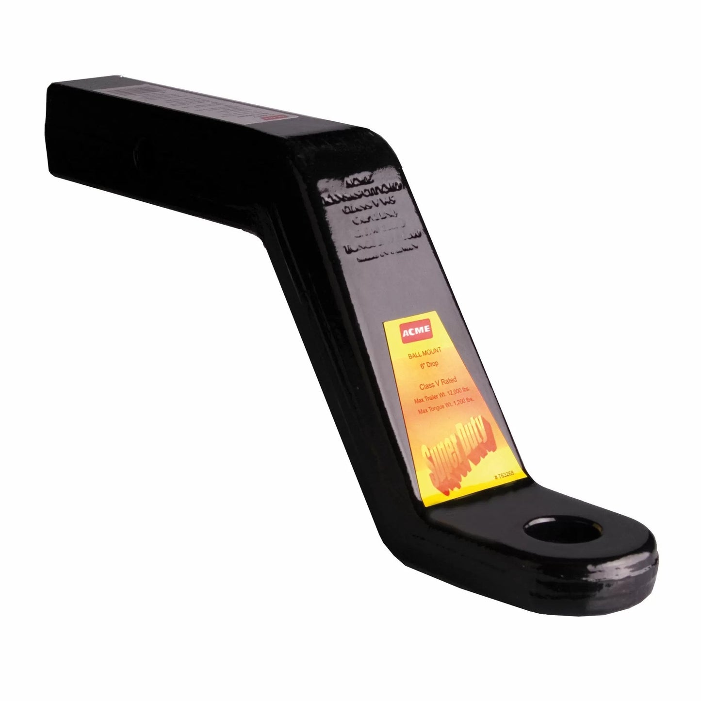 Class V Ball Mount - 6" Drop, 5" Rise - QC Supply - 