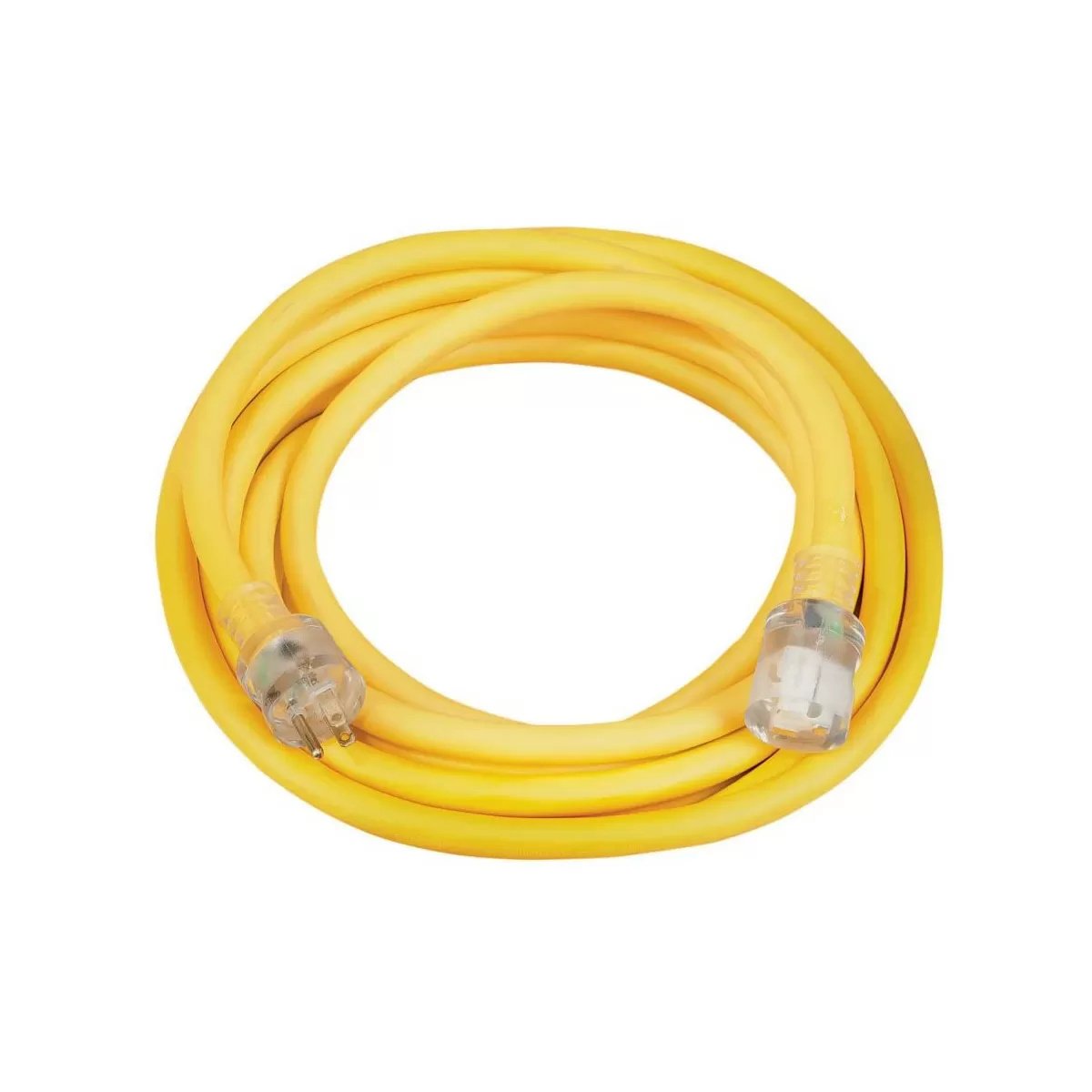 Coleman Cable10/3 SJTW Yellow Vinyl Outdoor Extension Cord - QC Supply - 