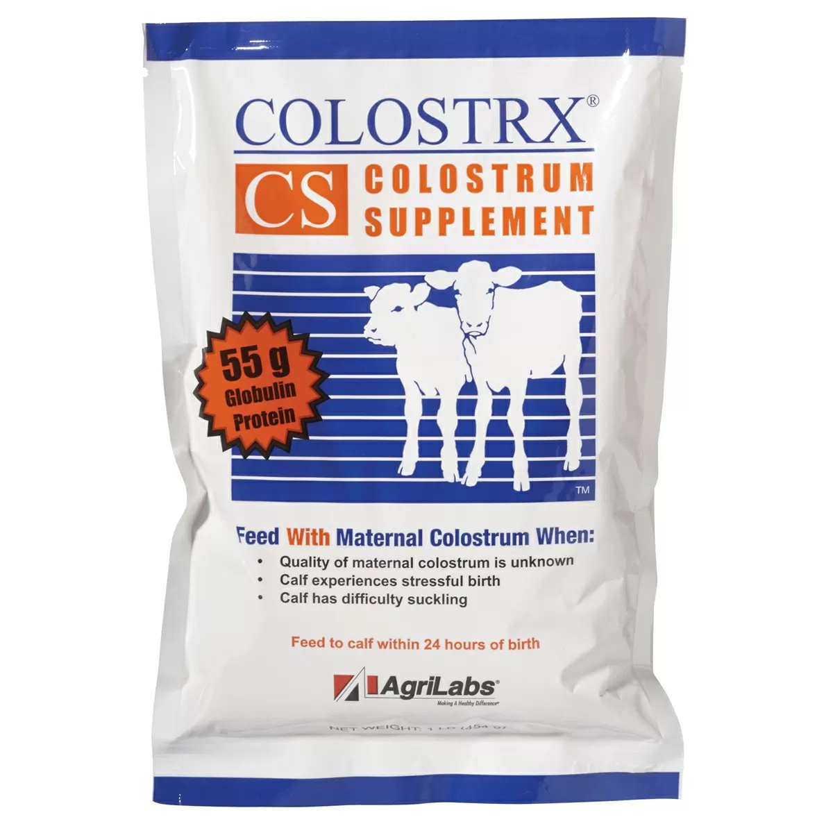 COLOSTRX® CS (AgriLabs®) - 1 Dose - QC Supply - 