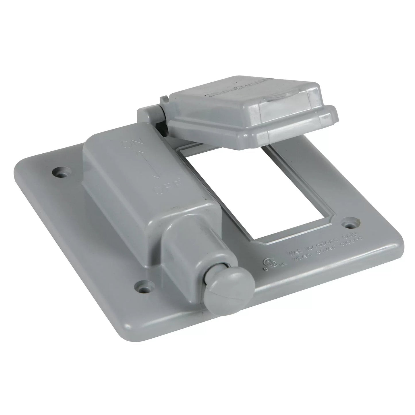 Combination Switch Cover & GFI Receptacle - QC Supply - 