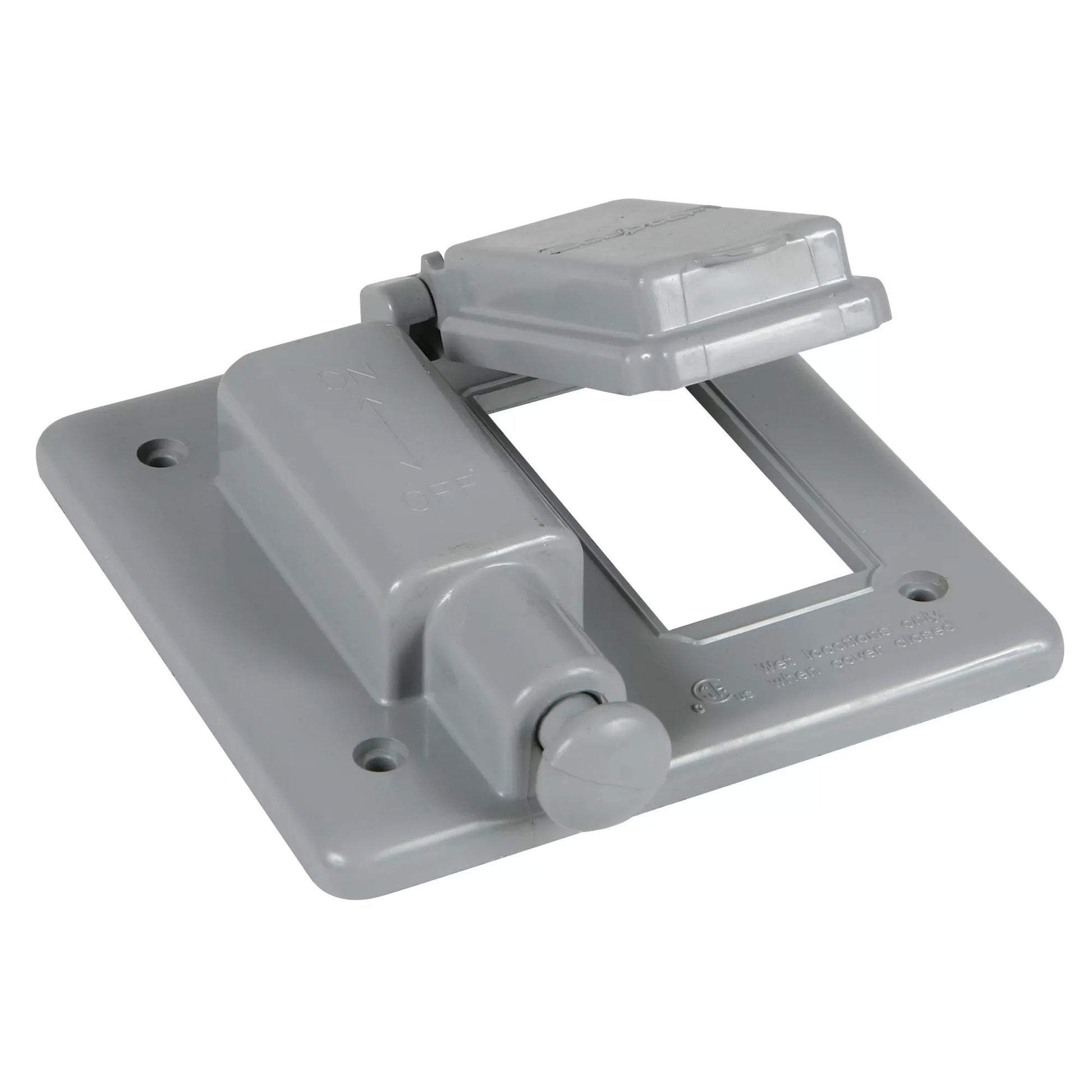 Combination Switch Cover & GFI Receptacle - QC Supply - 