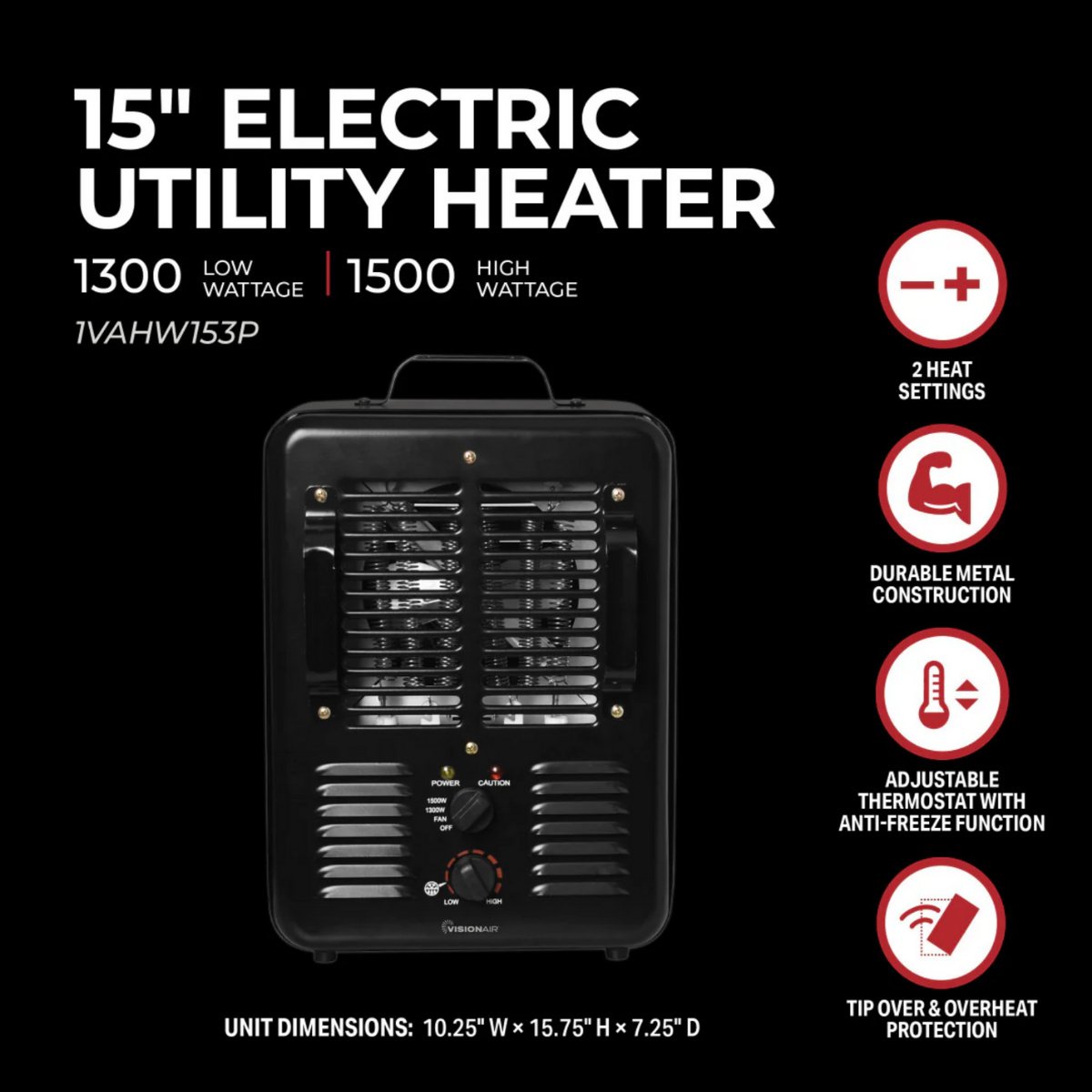 Comfort Glow® Utility Heater - QC Supply - 