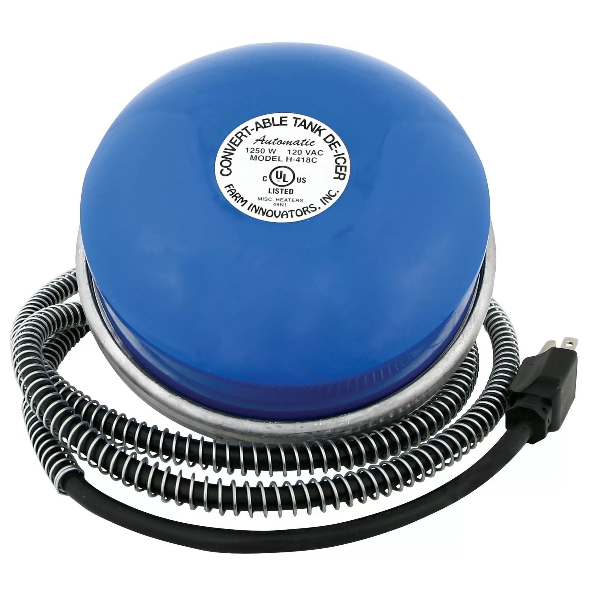 Convert - able Stock Tank De - Icer - 1250 Watt - QC Supply - 