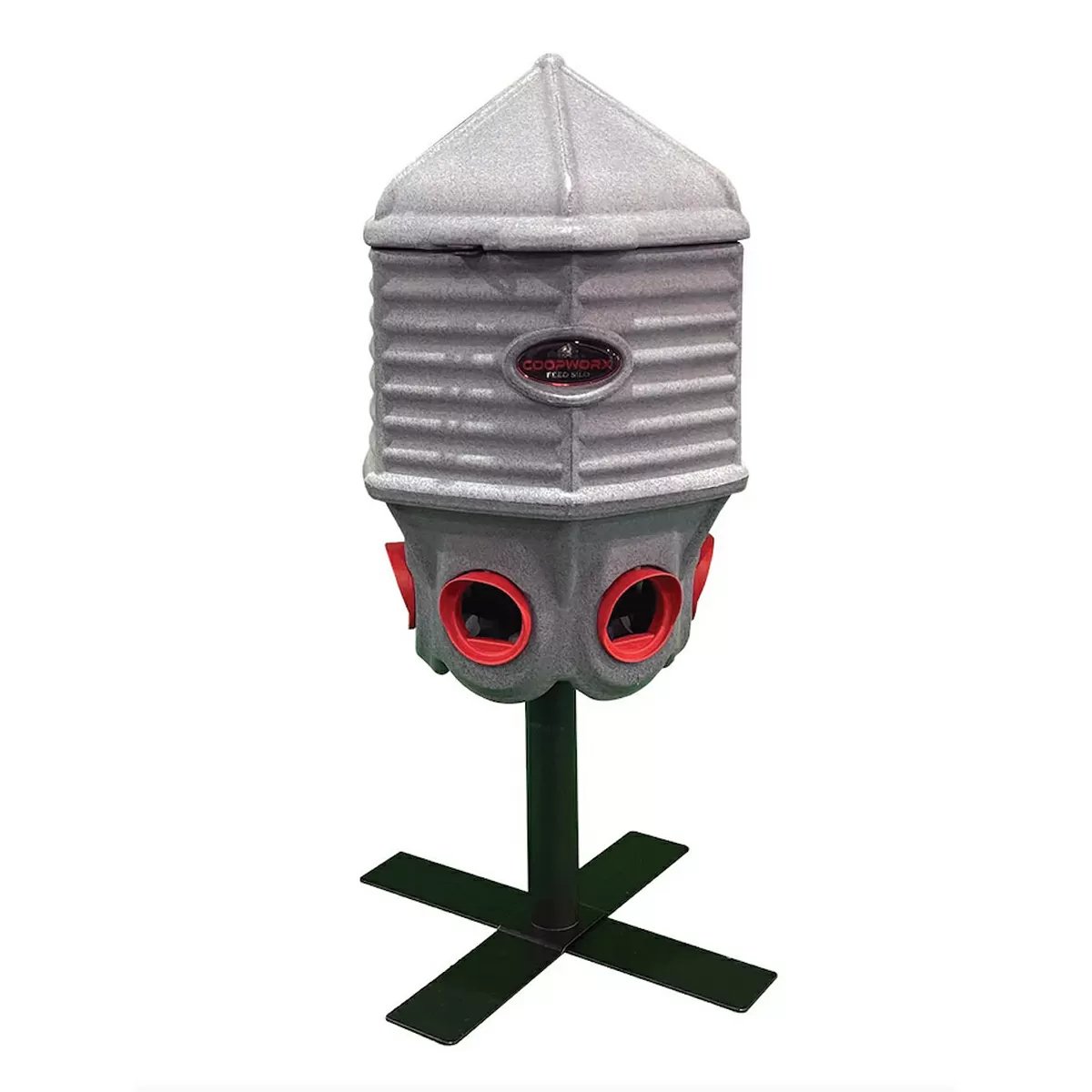 CoopWorx Feed Silo II w/X - Base - QC Supply - 