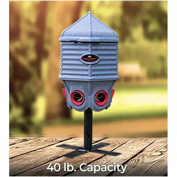 CoopWorx Feed Silo II w/X - Base - QC Supply - 