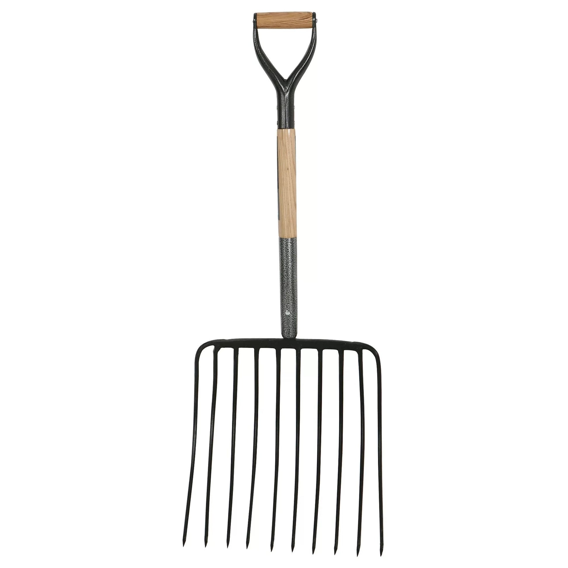 Corona® 10 - Tine Ensilage Fork - D - Handle - QC Supply - 