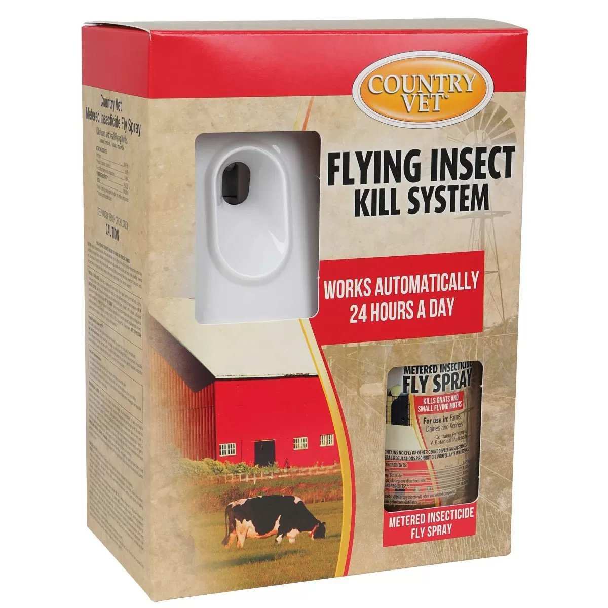 Country Vet® Flying Insect Spray Dispenser Kit – QC Supply