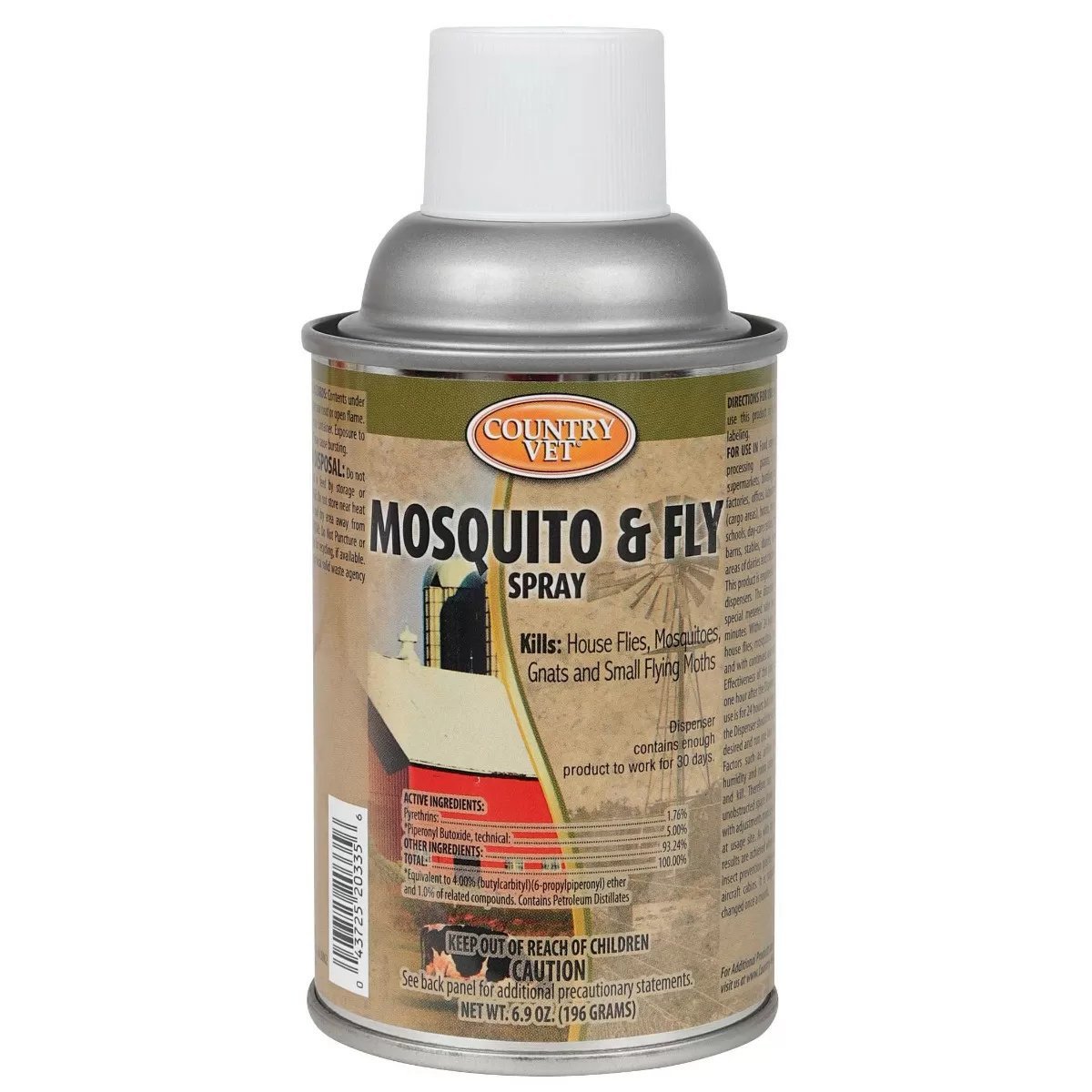 Country Vet® Mosquito & Fly Spray - 6.9 oz. - QC Supply - 