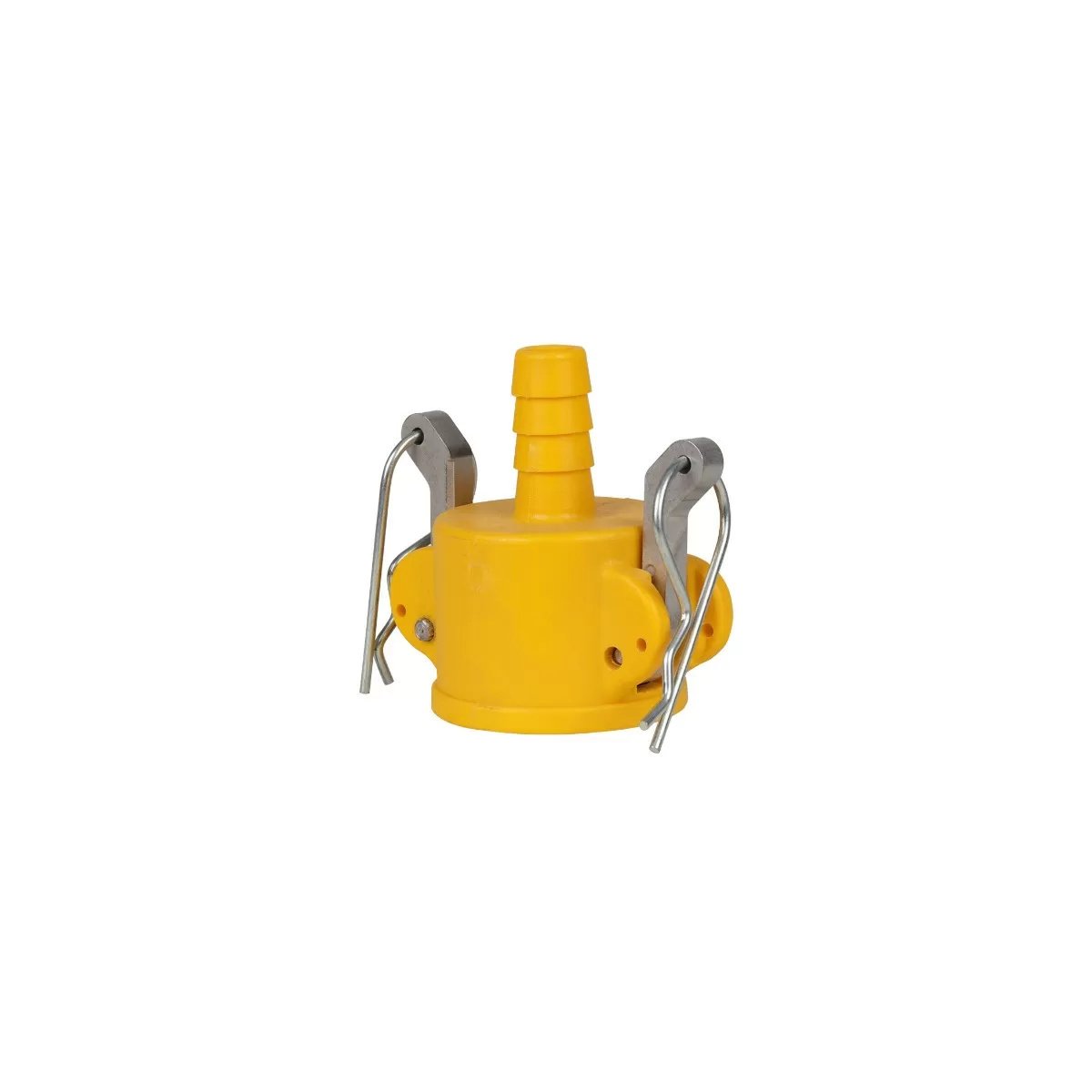 Coupler x Hose Barb with Stainless Steel Handle - QC Supply - 