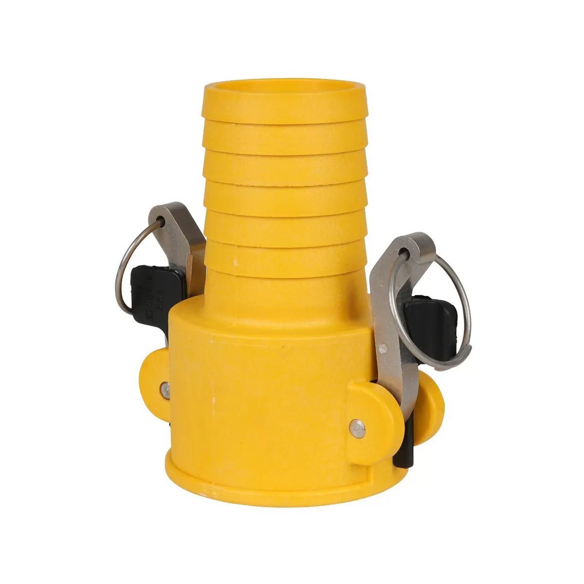 Coupler x Hose Barb with Stainless Steel Handle - QC Supply - 