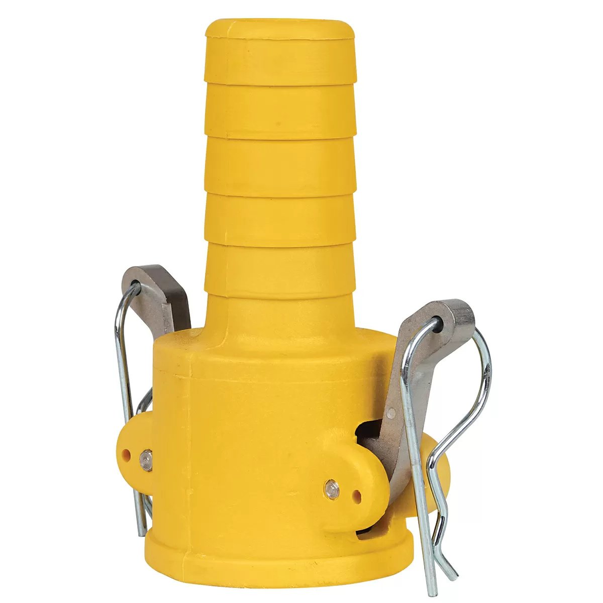 Coupler x Hose Barb with Stainless Steel Handle - QC Supply - 