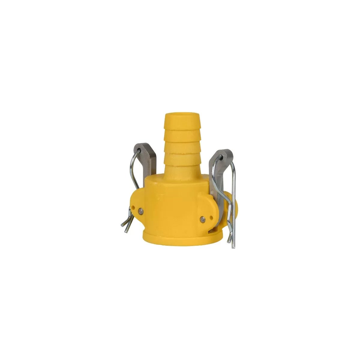 Coupler x Hose Barb with Stainless Steel Handle - QC Supply - 